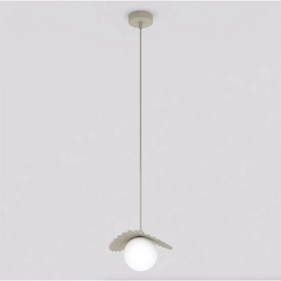 Lampa wisząca FLORA 1 MOKKA OPAL 1760/1 EMIBIG - zdjęcie dodatkowe 1
