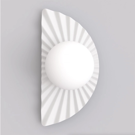 Kinkiet FLORA K1 WHITE OPAL 1764/K1 EMIBIG - zdjęcie produktu