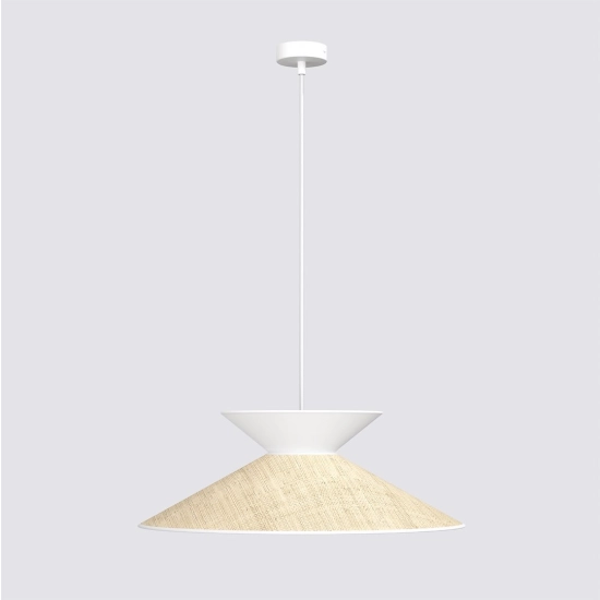 Lampa wisząca SOFTA 1 RATTAN WHITE 1769/1 EMIBIG - zdjęcie dodatkowe 1