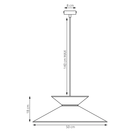 Lampa wisząca SOFTA 1 RATTAN WHITE 1769/1 EMIBIG - zdjęcie dodatkowe 5
