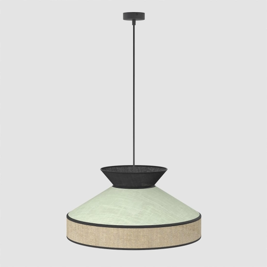Lampa wisząca SIESTA 1 GREEN 1772/1 EMIBIG - zdjęcie dodatkowe 1