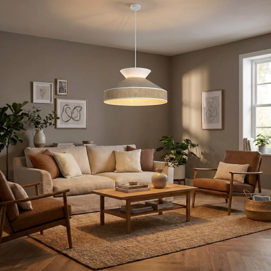 Lampa wisząca SIESTA 1 BROWN 1773/1 EMIBIG - zdjęcie dodatkowe 2