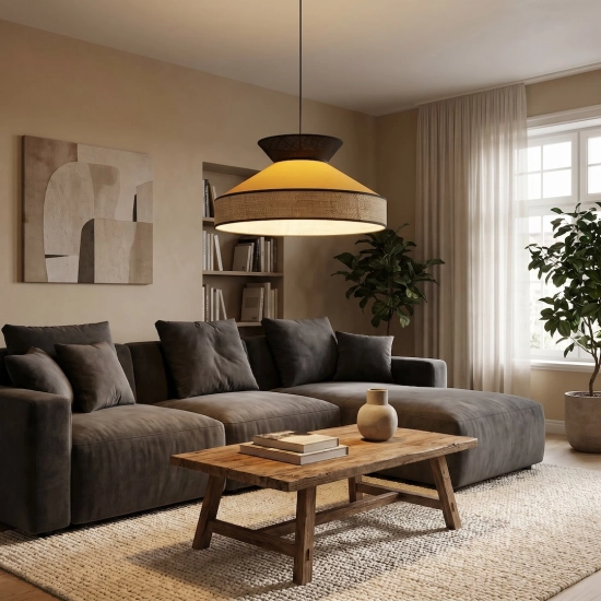 Lampa wisząca SIESTA 1 ORANGE 1774/1 EMIBIG - zdjęcie dodatkowe 3
