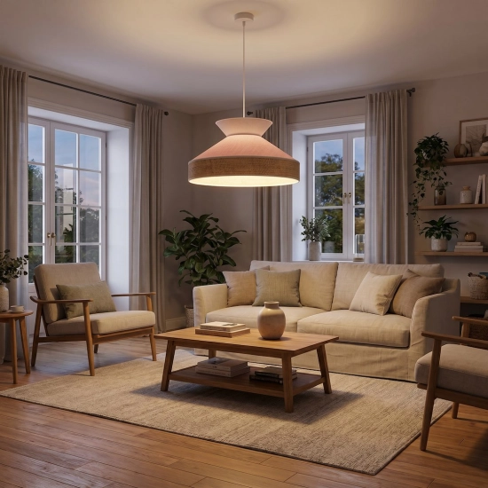 Lampa wisząca SIESTA 1 ROSE 1775/1 EMIBIG - zdjęcie dodatkowe 4