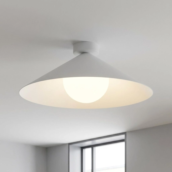 Lampa sufitowa MONO 1M PLAFON WHITE OPAL 1778/1M EMIBIG - zdjęcie dodatkowe 2