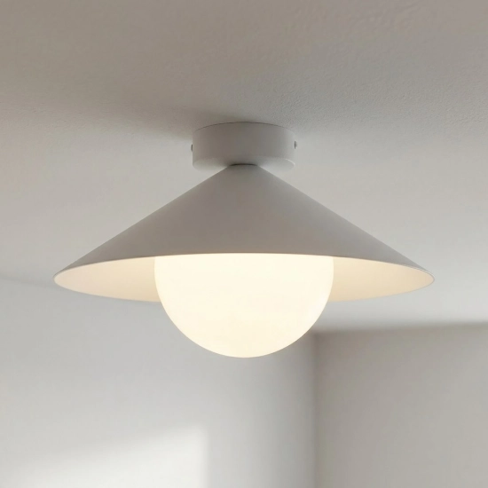 Lampa sufitowa MONO 1S PLAFON WHITE OPAL 1778/1S EMIBIG - zdjęcie dodatkowe 2
