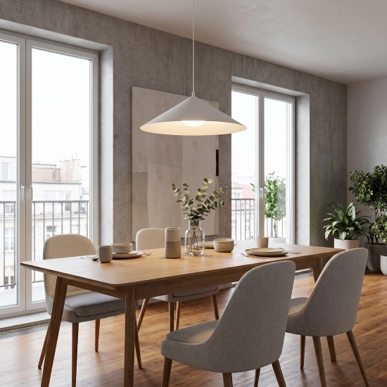 Lampa wisząca MONO 1L WHITE OPAL 1779/1L EMIBIG - zdjęcie dodatkowe 2