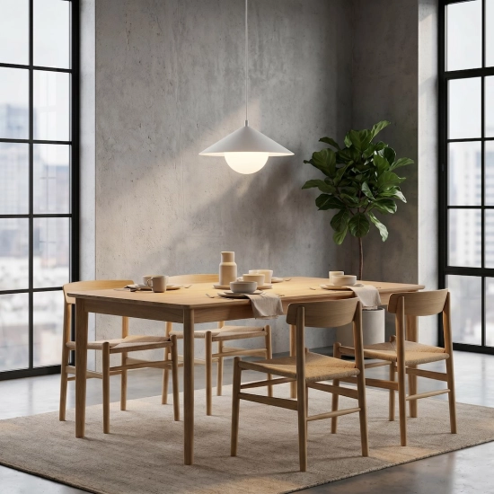 Lampa wisząca MONO 1S WHITE OPAL 1779/1S EMIBIG - zdjęcie dodatkowe 1