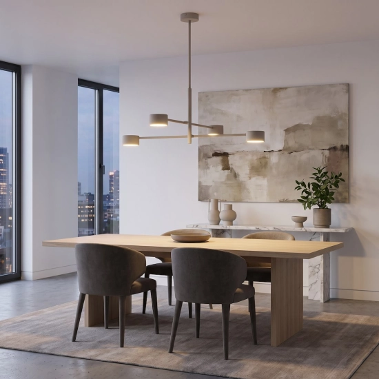 Lampa sufitowa NATSU 4 MOKKA 1780/4 EMIBIG - zdjęcie dodatkowe 3