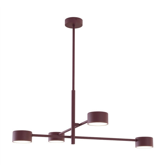 Lampa sufitowa NATSU 4BURGUNDY 1781/4 EMIBIG - zdjęcie produktu