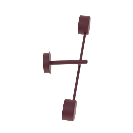 Kinkiet NATSU K2 BURGUNDY 1781/K2 EMIBIG - zdjęcie produktu