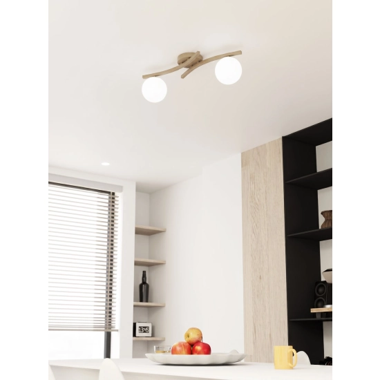 Lampa sufitowa OPUS 2 MOKKA OPAL 1782/2 EMIBIG - zdjęcie dodatkowe 3