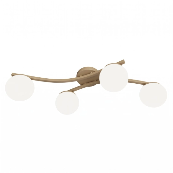 Lampa sufitowa OPUS 4 MOKKA OPAL 1782/4 EMIBIG - zdjęcie dodatkowe 1