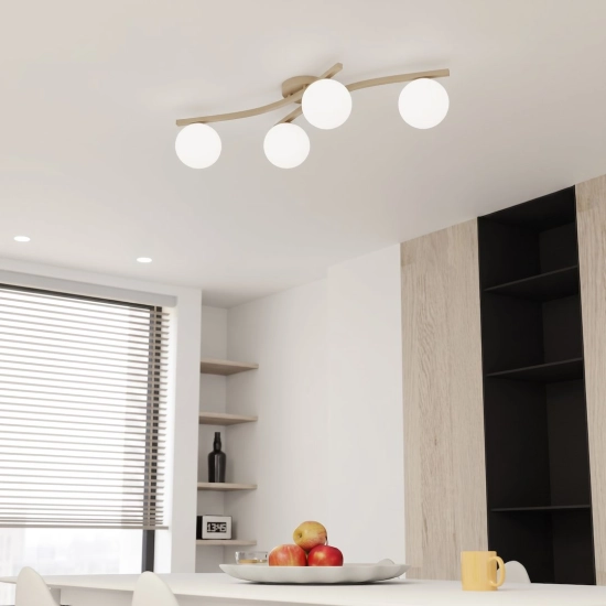 Lampa sufitowa OPUS 4 MOKKA OPAL 1782/4 EMIBIG - zdjęcie dodatkowe 4