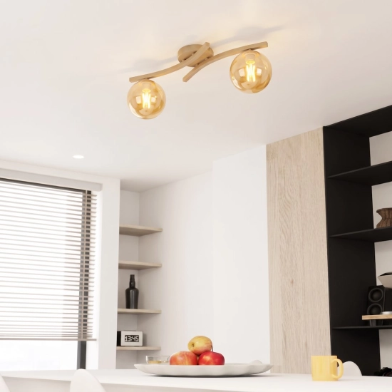 Lampa sufitowa OPUS 2 MOKKA AMBER 1783/2 EMIBIG - zdjęcie dodatkowe 2