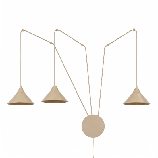 Lampa wisząca ABRAMO 3 MOKKA 1786/3 EMIBIG - zdjęcie produktu