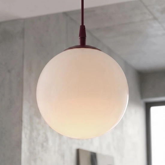 Lampa wisząca COSMO 1 BURGUNDY OPAL 1789/1 EMIBIG - zdjęcie dodatkowe 4