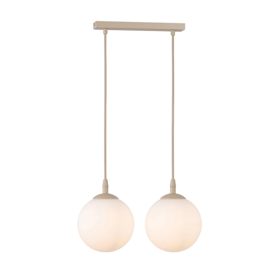 Lampa wisząca COSMO 2 MOKKA OPAL 1790/2 EMIBIG - zdjęcie produktu