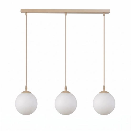 Lampa wisząca COSMO 3 MOKKA OPAL 1790/3 EMIBIG - zdjęcie produktu