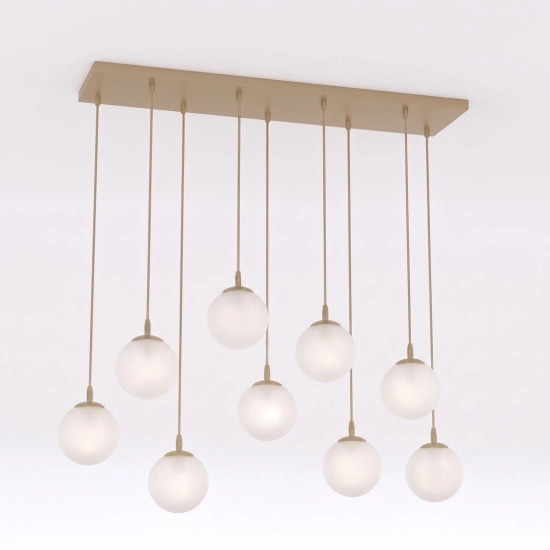Lampa wisząca COSMO 9 MOKKA OPAL 1790/9 EMIBIG - zdjęcie produktu