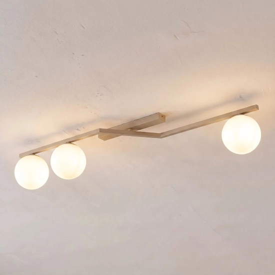Lampa sufitowa NATON 3 MOKKA OPAL 1801/3 EMIBIG - zdjęcie dodatkowe 2