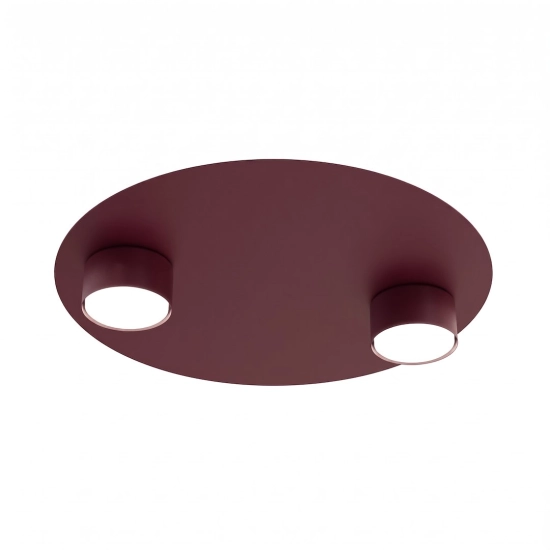 Lampa sufitowa BOLX 2 BURGUNDY 1806/2 EMIBIG - zdjęcie produktu