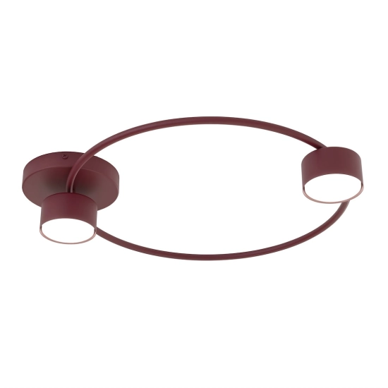 Lampa sufitowa LUCIO 2 BURGUNDY 1808/2 EMIBIG - zdjęcie dodatkowe 2
