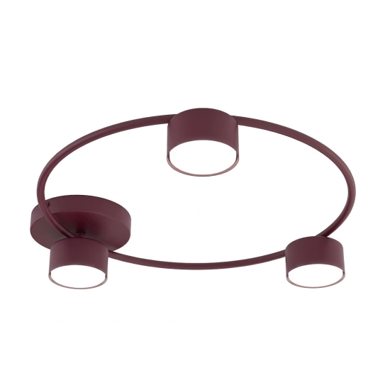 Lampa sufitowa LUCIO 3 BURGUNDY 1808/3 EMIBIG - zdjęcie dodatkowe 2