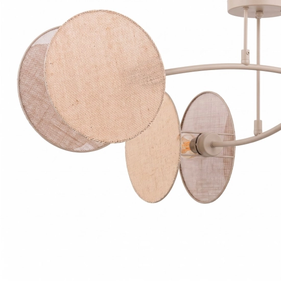Lampa wisząca MOTIF 4 MOKKA NATURAL 1811/4 EMIBIG - zdjęcie dodatkowe 2