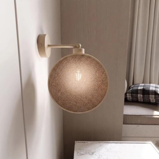 Kinkiet MOTIF K1 MOKKA NATURAL 1811/K1 EMIBIG - zdjęcie dodatkowe 1