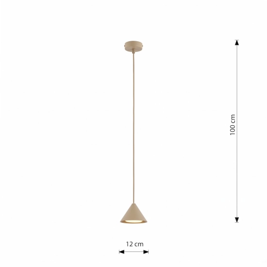 Lampa wisząca ELIT 1 MOKKA 1812/1 EMIBIG - zdjęcie dodatkowe 4