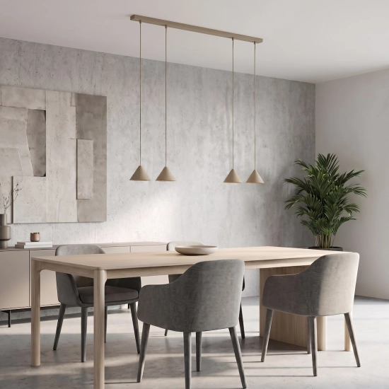 Lampa wisząca ELIT 4 MOKKA 1812/4 EMIBIG