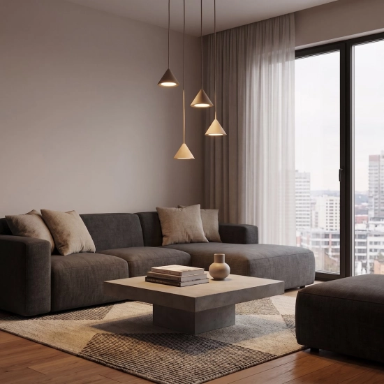 Lampa wisząca ELIT 4 PREMIUM MOKKA 1812/4PREM EMIBIG - zdjęcie dodatkowe 1