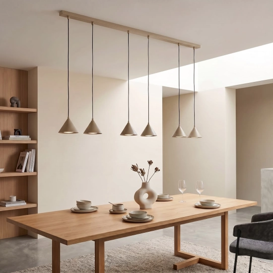 Lampa wisząca ELIT 6 MOKKA 1812/6 EMIBIG - zdjęcie dodatkowe 1