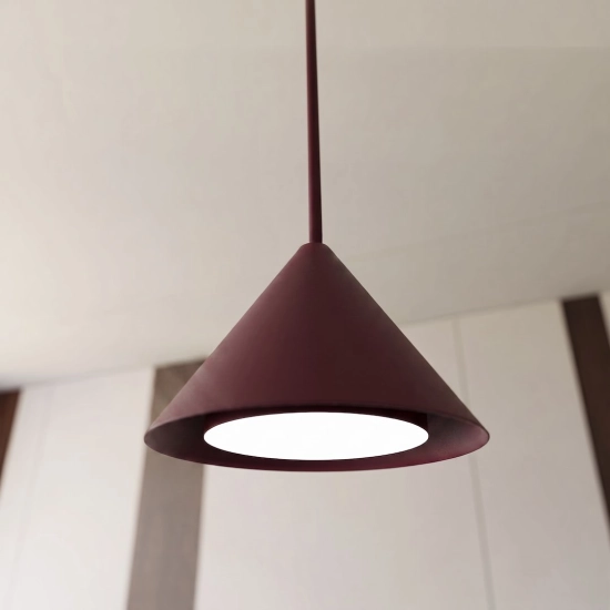 Lampa wisząca ELIT 1 BURGUNDY 1813/1 EMIBIG - zdjęcie dodatkowe 3