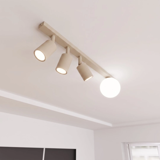 Lampa sufitowa BASTER 4 MOKKA OPAL 1814/4 EMIBIG - zdjęcie dodatkowe 2