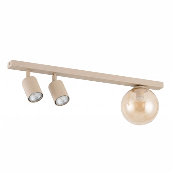 Lampa sufitowa BASTER 3 MOKKA AMBER 1815/3 EMIBIG - zdjęcie produktu