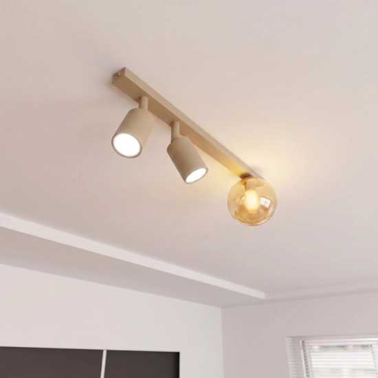 Lampa sufitowa BASTER 3 MOKKA AMBER 1815/3 EMIBIG - zdjęcie dodatkowe 2