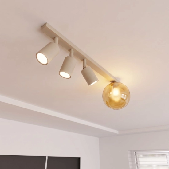 Lampa sufitowa BASTER 4 MOKKA AMBER 1815/4 EMIBIG - zdjęcie dodatkowe 2