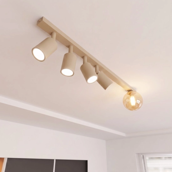 Lampa sufitowa BASTER 5 MOKKA AMBER 1815/5 EMIBIG - zdjęcie dodatkowe 3