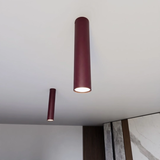 Lampa sufitowa TECNO 1M BURGUNDY 1818/1M EMIBIG - zdjęcie dodatkowe 1