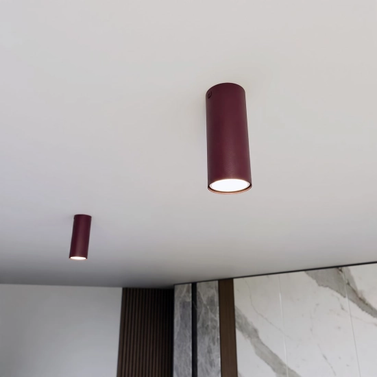 Lampa sufitowa TECNO 1S BURGUNDY 1818/1S EMIBIG - zdjęcie dodatkowe 1