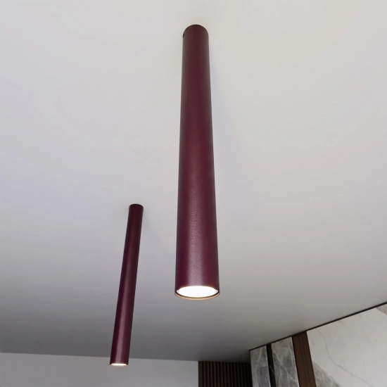 Lampa sufitowa TECNO 1XL BURGUNDY 1818/1XL EMIBIG - zdjęcie dodatkowe 1