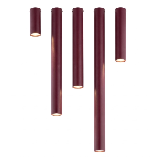 Lampa sufitowa TECNO 1XL BURGUNDY 1818/1XL EMIBIG - zdjęcie dodatkowe 4