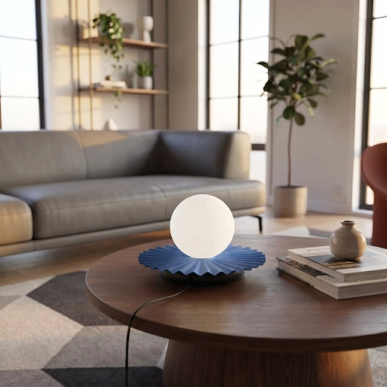 Lampa stołowa UMBRA LN1 DUSTY BLUE 1827/LN1 EMIBIG