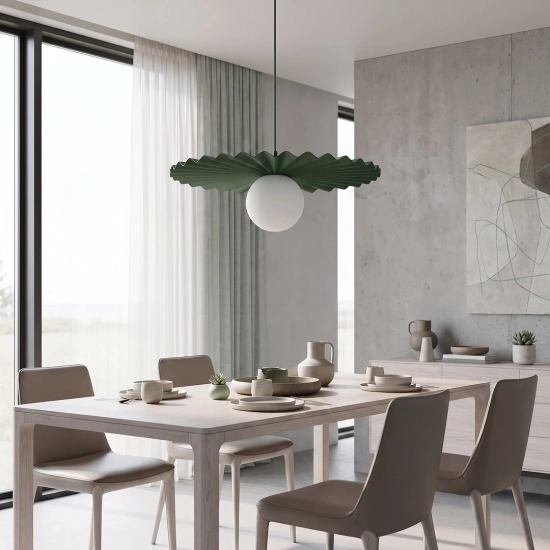 Lampa wisząca UMBRA 1 OLIVE GREEN 1829/1 EMIBIG