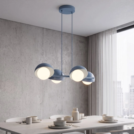 Lampa wisząca BOOM 4 DUSTY BLUE 1833/4 EMIBIG