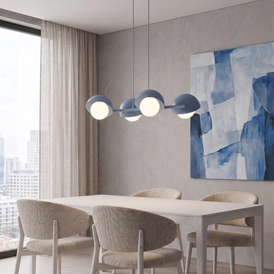 Lampa wisząca BOOM 4 DUSTY BLUE 1833/4 EMIBIG