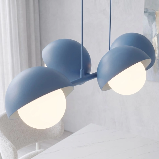 Lampa wisząca BOOM 4 DUSTY BLUE 1833/4 EMIBIG