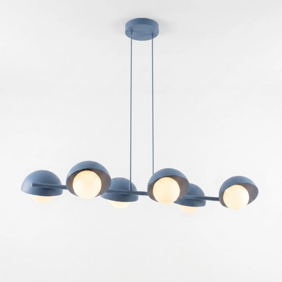 Lampa wisząca BOOM 6 DUSTY BLUE 1833/6 EMIBIG
